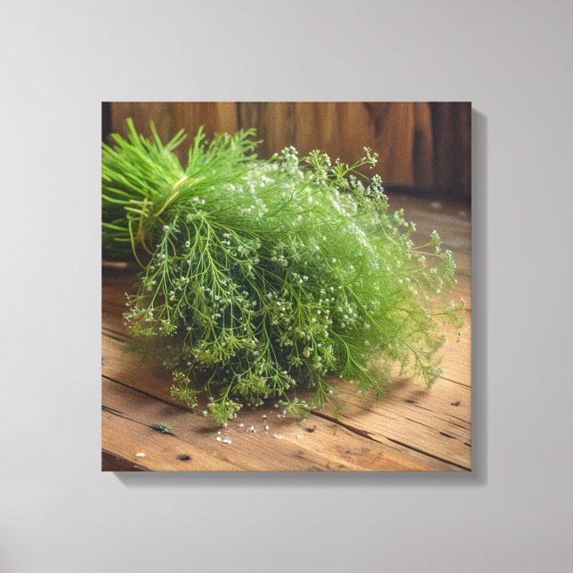 Canvas Print (Fresh Dill) (Front)
