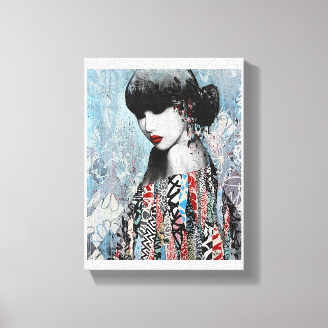 Canvas Print - Red Lipstick (Front)
