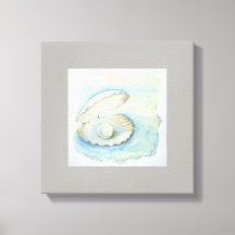 canvas print "Seashell Pearl"