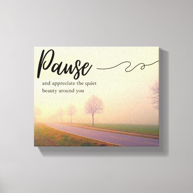 Canvas Printed Design. Print (Front)