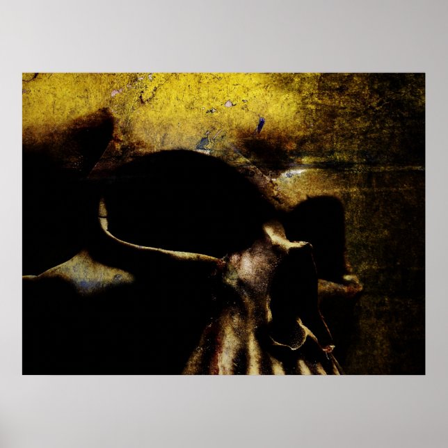 Canvas Skull Poster (Front)