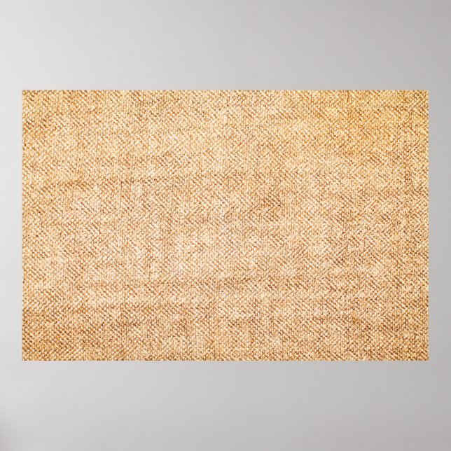 Canvas texture poster (Front)