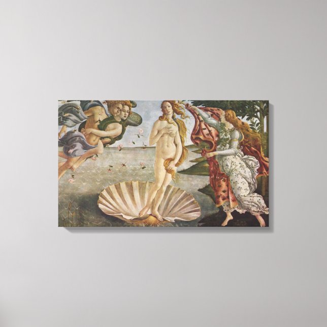 Canvas The Birth of Venus Sandro Botticelli (Front)