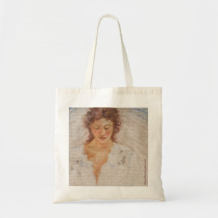 Canvas Tote With Angel Bag