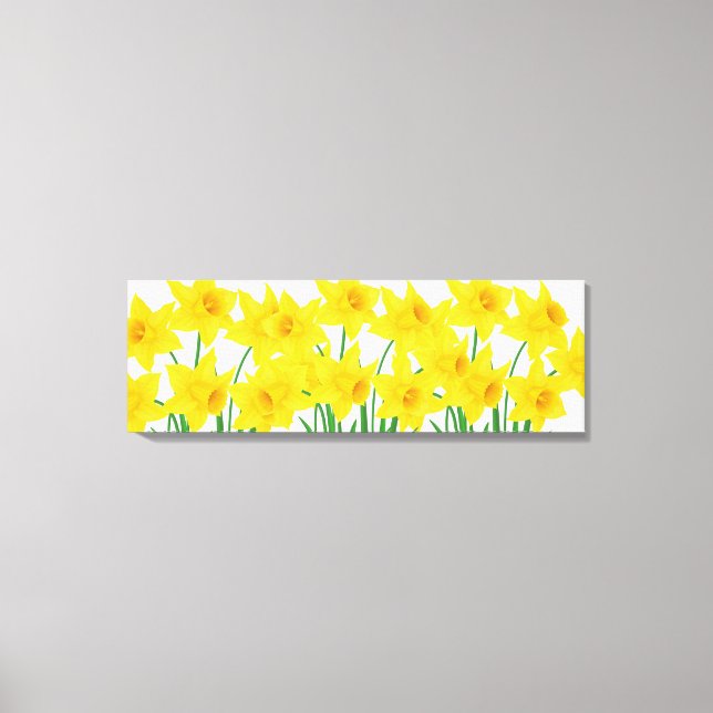 Canvas Wall Art-Daffodils Print (Front)