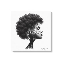 canvas wall art of resilience and grace