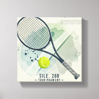 Canvas Wall Art – Tennis Champion | Bold & Stylish