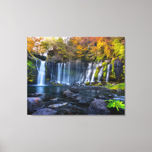 Canvas Wall Art-Waterfall Japan Print
