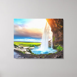 Canvas Wall Art-Waterfall Print