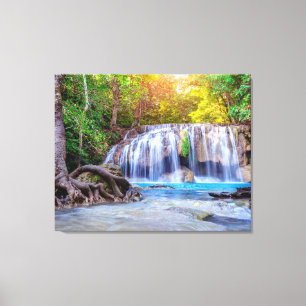 Canvas Wall Art-Waterfall Thailand Print