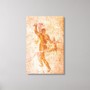 Canvas Wrap - Roman Fresco, Ancient Pompeii, Italy