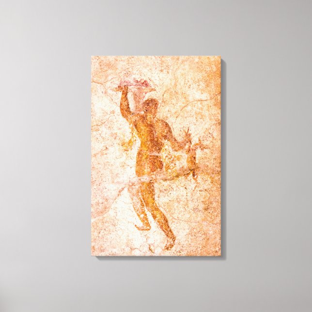 Canvas Wrap - Roman Fresco, Ancient Pompeii, Italy (Front)