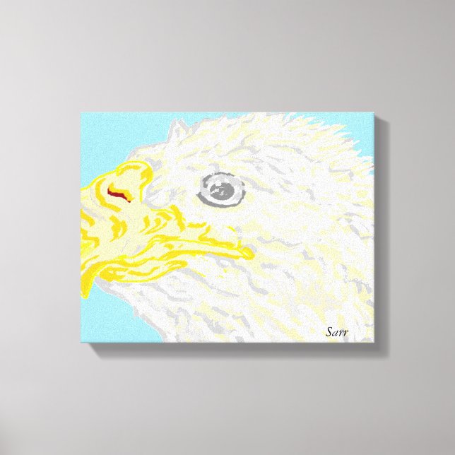 Canvas Wrap The Eagle Print (Front)