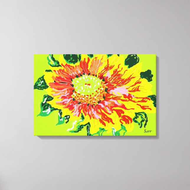 Canvas wrap/ Wild Flower (Front)