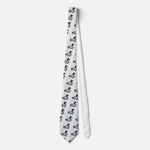 Canvasback duck tie