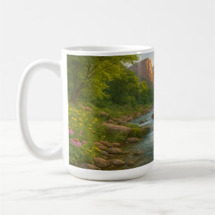 Canyon Creek at Sunrise Coffee Mug