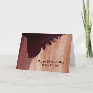 Canyon Crosscut Happy Father's Day Father Card