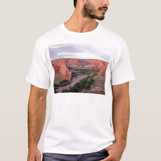 Canyon de Chelly, Arizona, at sunset T-Shirt (Front)