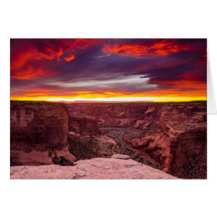 Canyon de Chelly, sunset, Arizona