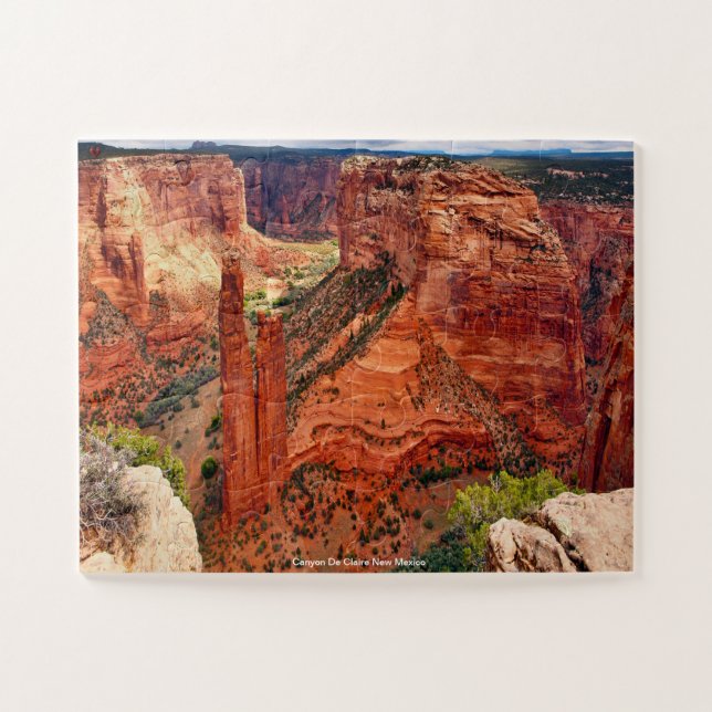 Canyon De Claire Nouveau Mexique Jigsaw Puzzle (Horizontal)