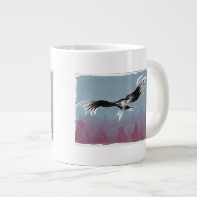 Canyon Eagle 2014 Large Coffee Mug (Front Right)