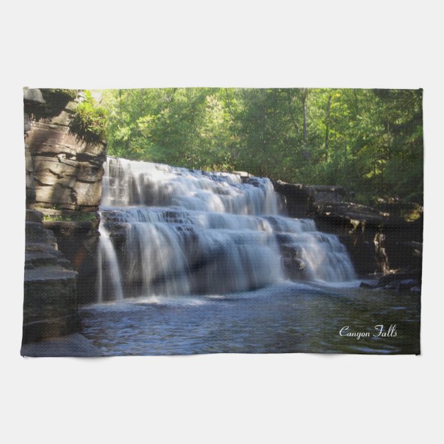 Canyon Falls kitchen towel (Horizontal)