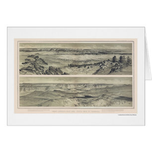 Canyon grand de la copie 1882 de Mt. Trumbull
