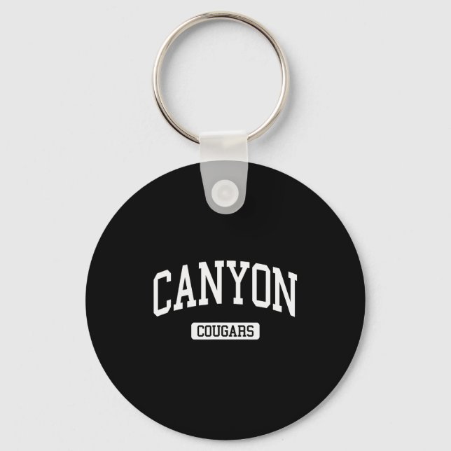 Canyon High School Hs New Braunfels Tx Varsity Srt Keychain (Front)