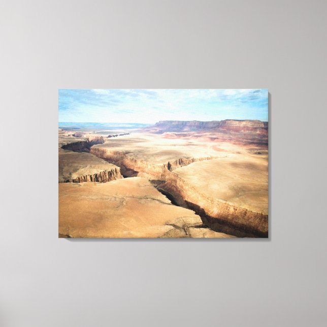 Canyon in the Canyon Canvas Print (Front)