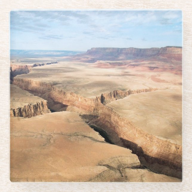 Canyon in the Canyon Glass Coaster (Front)