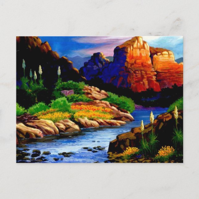 Canyon River Postcard (Front)