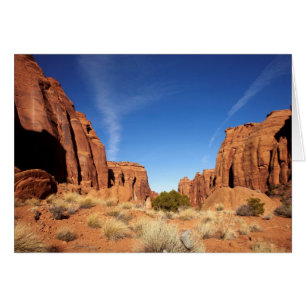 Canyon rouge de roche