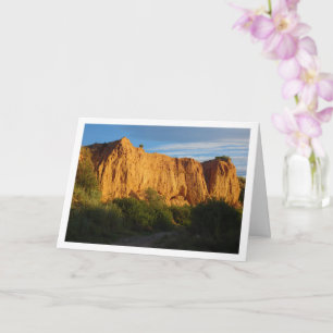 Canyon Wall Landscape Card