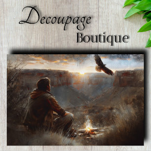 Canyon Wilderness Decoupage Tissue Paper