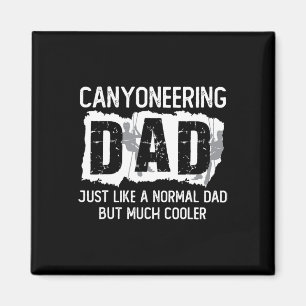 Canyoneering Papa Dad Father Canyoning  Magnet