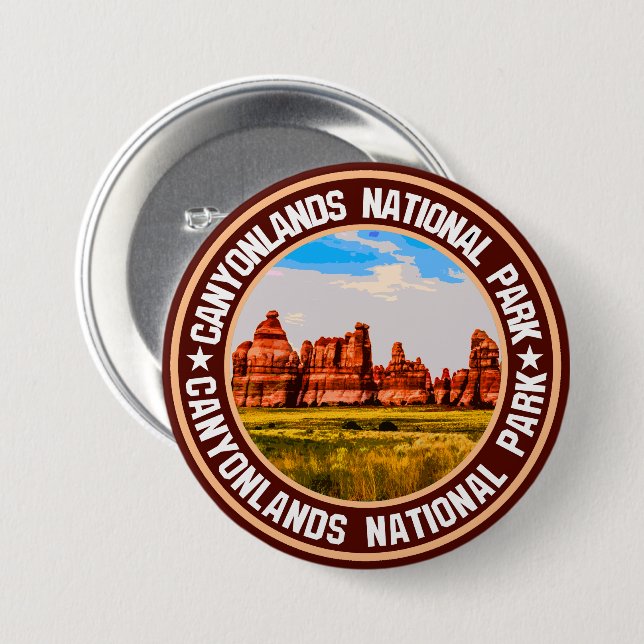 Canyonlands National Park                          3 Inch Round Button (Front & Back)