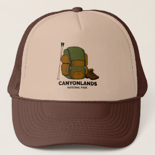Canyonlands National Park Backpack Trucker Hat