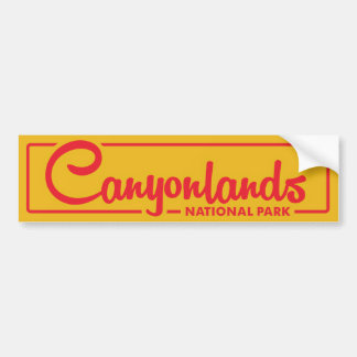 Canyonlands National Park Bumper Sticker