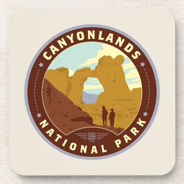 Canyonlands National Park Coaster (Front)