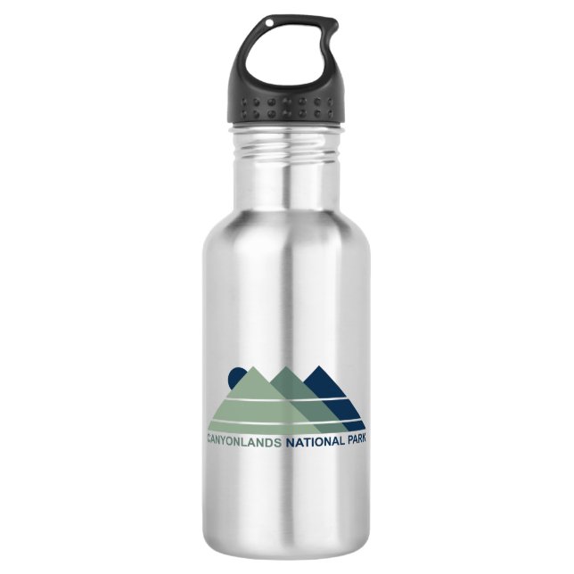 Canyonlands National Park Mountain Sun 532 Ml Water Bottle (Front)