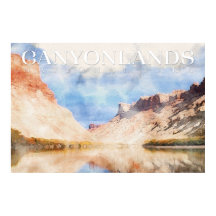 Canyonlands National Park Poster, Utah Print