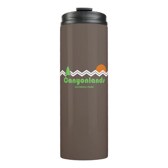  Canyonlands National Park Retro Thermal Tumbler (Front)