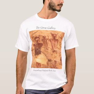 Canyonlands National Park Sego Canyon Rock Art T-Shirt