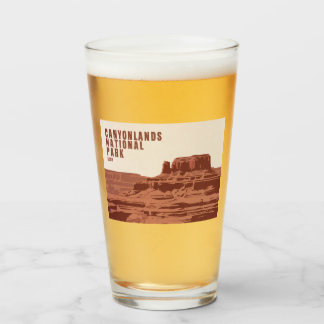 Canyonlands National Park Utah Minimal Landscape Glass
