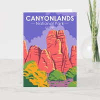  Canyonlands National Park Utah Vintage