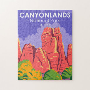  Canyonlands National Park Utah Vintage Jigsaw Puzzle
