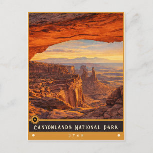 Canyonlands National Park Utah Vintage Postcard