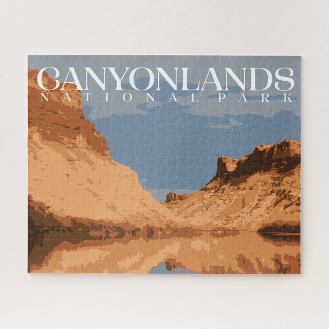 Canyonlands Puzzle, National Park Jigsaw Puzzle (Horizontal)