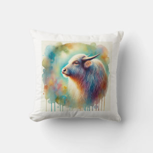 Cao 160724AREF253 - Watercolor Throw Pillow