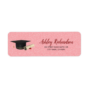 Cap And Diploma Label